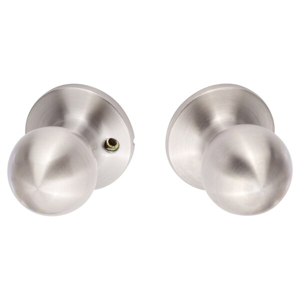 Sure-Loc Hardware Sure-Loc Hardware Tahoe Passage Knobset, Satin Stainless TA101 32D - main